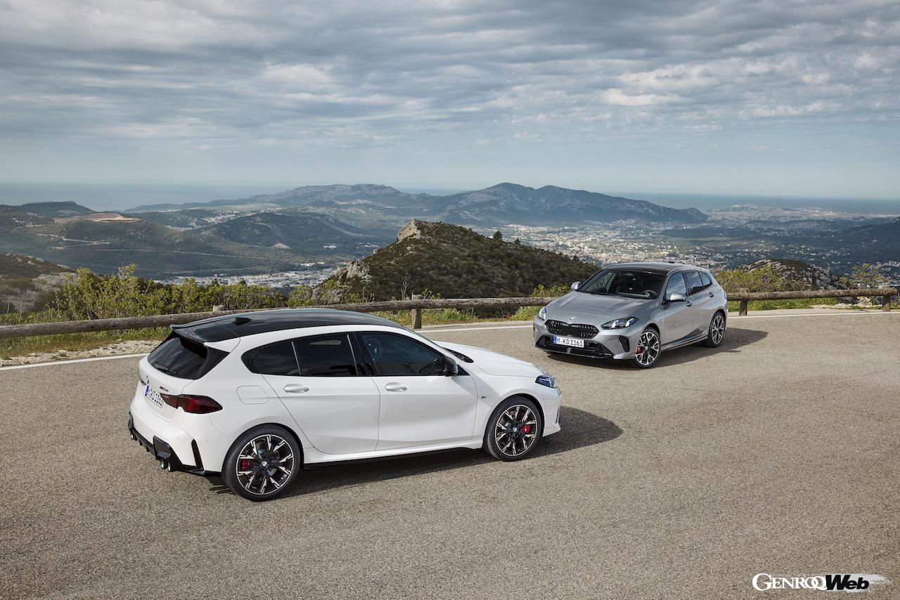 「新型「BMW 1シリーズ」がデビュー「待望の48Vマイルドハイブリッド導入するなど幅広いパワートレイン展開」」の14枚めの画像