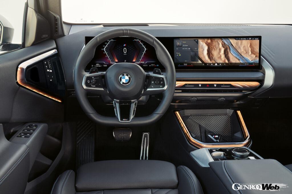 「4代目新型「BMW X3」がワールドプレミア「高効率PHEVをはじめ幅広いパワートレインを展開」」の5枚目の画像