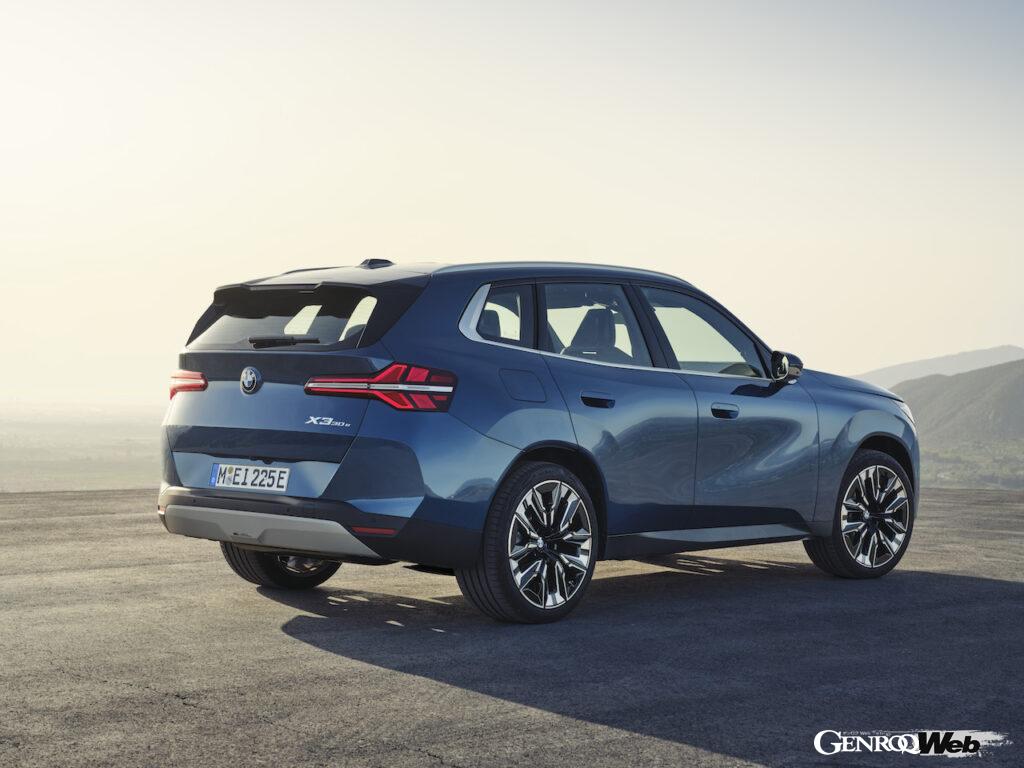 「4代目新型「BMW X3」がワールドプレミア「高効率PHEVをはじめ幅広いパワートレインを展開」」の20枚目の画像