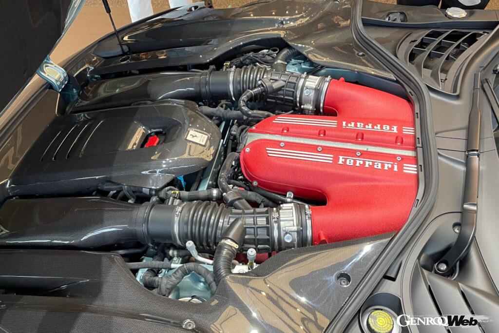 「フェラーリV12自然吸気エンジン搭載2シーター「12（ドーディチ）チリンドリ」が日本導入「5694万円から」」の5枚目の画像