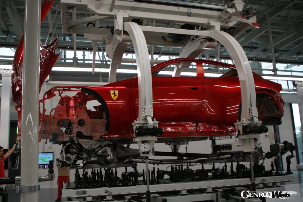 「フェラーリがフル電動車の開発を宣言「本社新施設のe-ビルディング落成式で明かに」」の7枚目の画像
