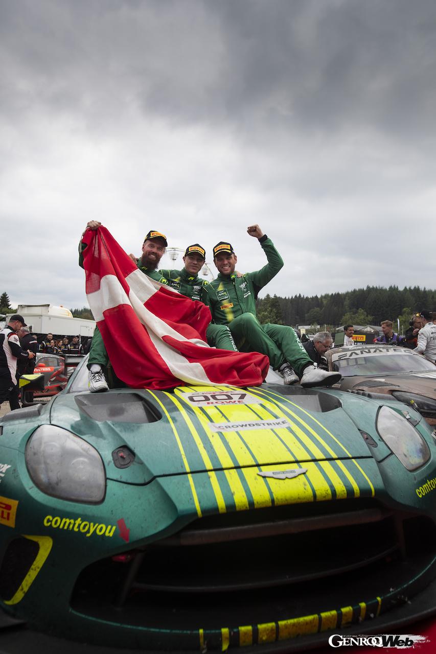 「新型「アストンマーティン ヴァンテージ GT3」がスパ24時間レースで総合優勝「1948年以来の達成」【動画】」の9枚めの画像