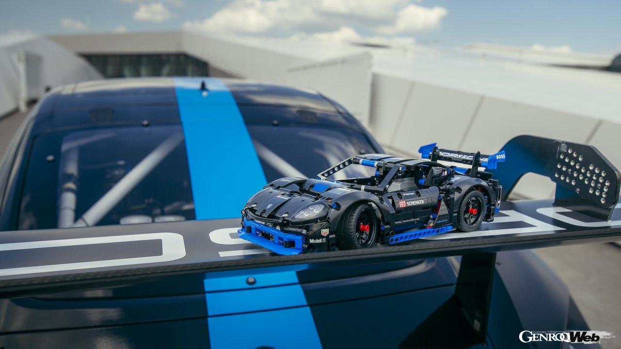 「精巧なメカニズムの「レゴ テクニック ポルシェ GT4 eパフォーマンス」が登場「ラジコンとして走行も」」の8枚めの画像