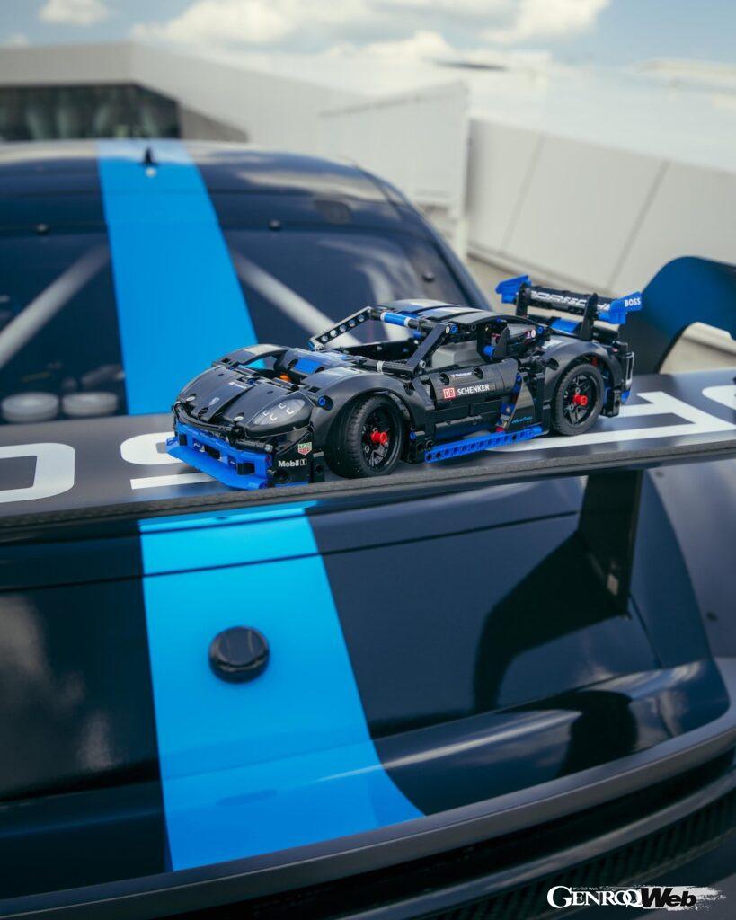 「精巧なメカニズムの「レゴ テクニック ポルシェ GT4 eパフォーマンス」が登場「ラジコンとして走行も」」の8枚目の画像