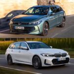 VW パサートとBMW 3シリーズ ツーリング