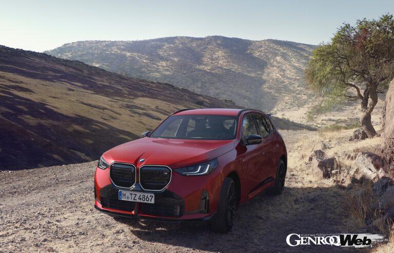 新型BMW X3に「BMW Mパフォーマンス・パーツ」が登場。欧州においては、2024年後半の販売開始時点からオーダーすることができる。