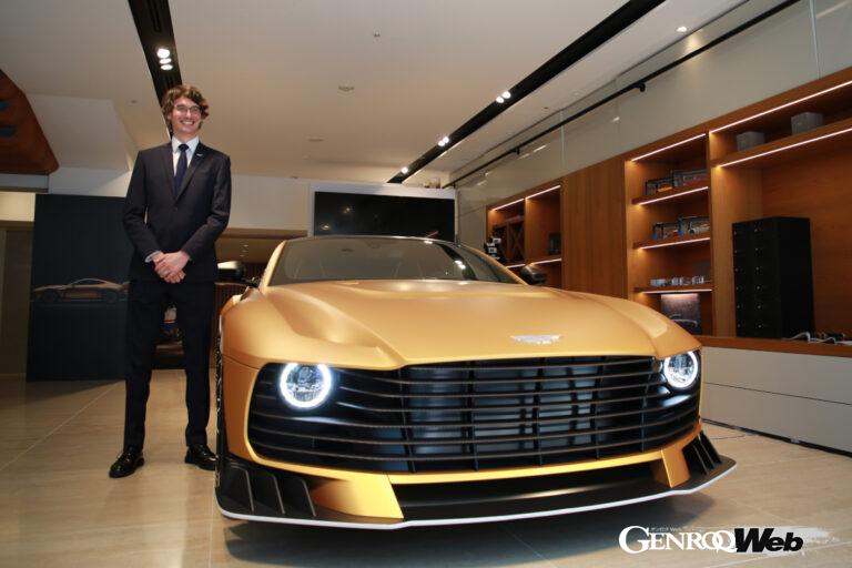 Sam Bennet（サム・ベネッツ）。Q Special Project Sales APAC。アストンマーティンのビスポークサービス「Q by Aston Martin」部門。