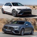 ヒョンデ アイオニック5Nとメルセデス-AMG A45