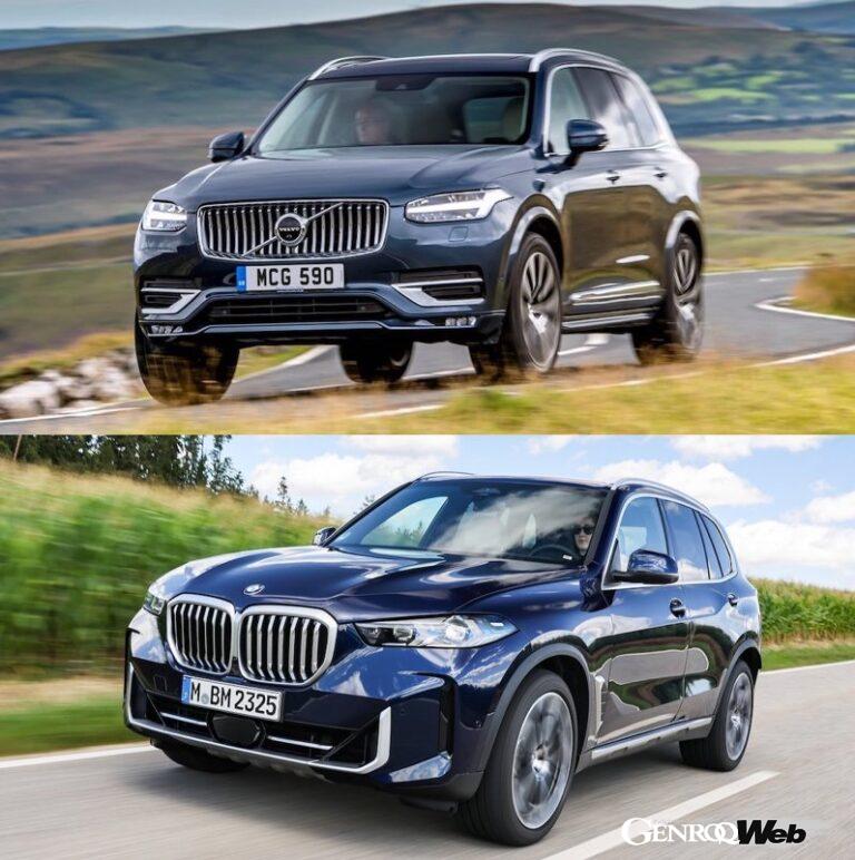 ボルボ XC90とBMW X5