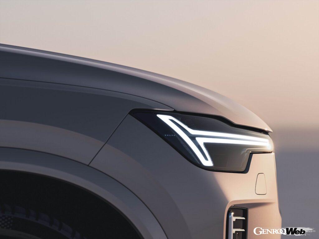 「ボルボの大型SUV新型「XC90」がデビュー「フル電動モデルのEX90風デザインに内外装アップデート」【動画】」の9枚目の画像