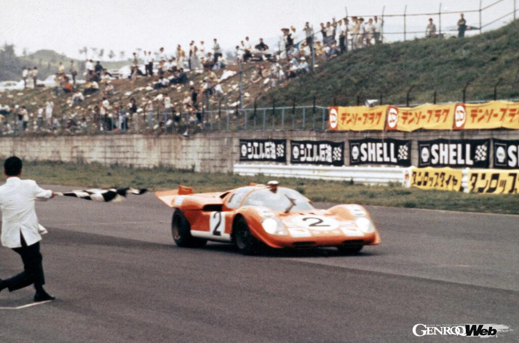 1970年のデイトナ24時間レースでデビューを飾ったフェラーリ 512 S。この年は、セブリング12時間レースで勝利、富士スピードウェイで開催された「富士200マイル」も制した。シーズン末には、後継の512 Mが投入されている。