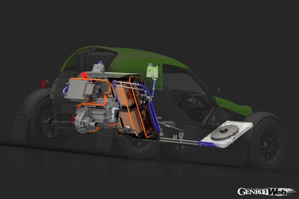 「ラジコンのようなフル電動オフローダー「アリエル E-ノマド」が搭載する最新リチウムイオンバッテリーシステムとは？」の1枚目の画像