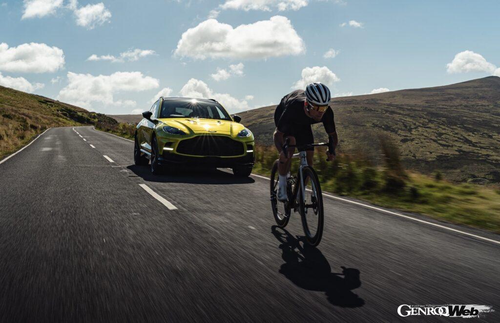 「自転車競技史最高のスプリンター「マーク・カヴェンディッシュ」がアストンマーティンの初代ハイパフォーマンス・アンバサダーに就任」の1枚目の画像