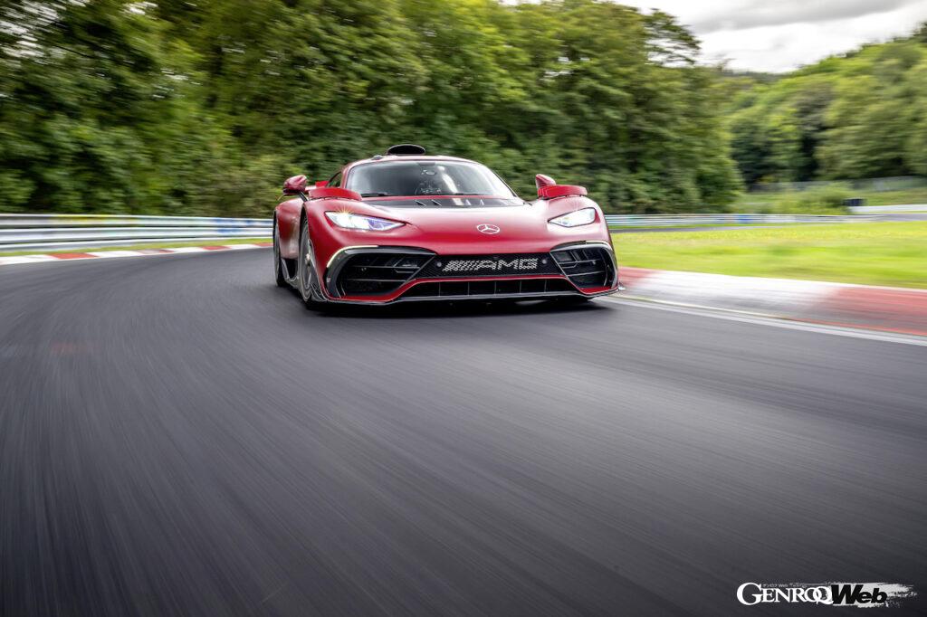 「ハイブリッドハイパーカー「メルセデス AMG ONE」が自車のニュル市販車最速記録を更新する「6分29秒090」をマーク【動画】」の5枚目の画像