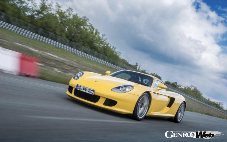 2003年にデビューしたスーパースポーツ「ポルシェ カレラ GT」用に、ミシュランが新たな専用タイヤ「Pilot Sport Cup 2」を開発した。