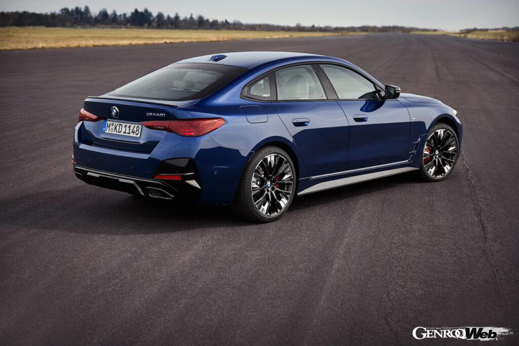 「EV含む幅広いパワートレインを展開「BMW 4シリーズ グランクーペ」一部改良モデル「新形状LEDライトを導入」」の1枚目の画像