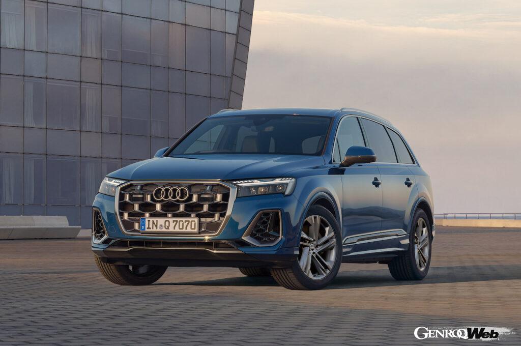 「内外装をアップデートした新型「アウディ Q7」「SQ7」の日本導入開始「自在なアレンジを誇る3列7シーター」」の1枚目の画像