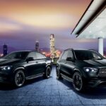 メルセデス・ベンツの人気SUV、GLE、GLE クーペ、GLSに、ブラックをテーマにした特別仕様車「Edition Black Stars」 が設定された。