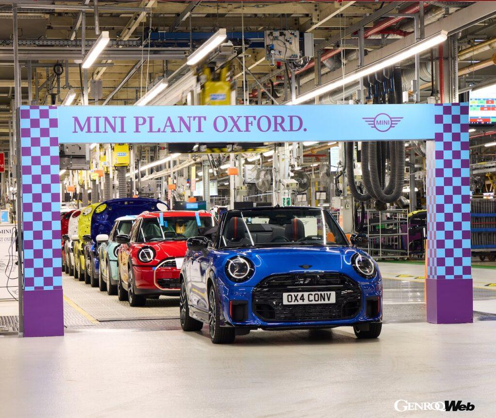 「9年ぶりに英国オックスフォード工場製となる新型「MINI クーパー コンバーチブル」が生産開始」の8枚目の画像