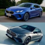 「サイズ／エンジン／装備／価格で「BMW 1シリーズ」と「メルセデス・ベンツ Aクラス」を比較」の1枚目の画像ギャラリーへのリンク