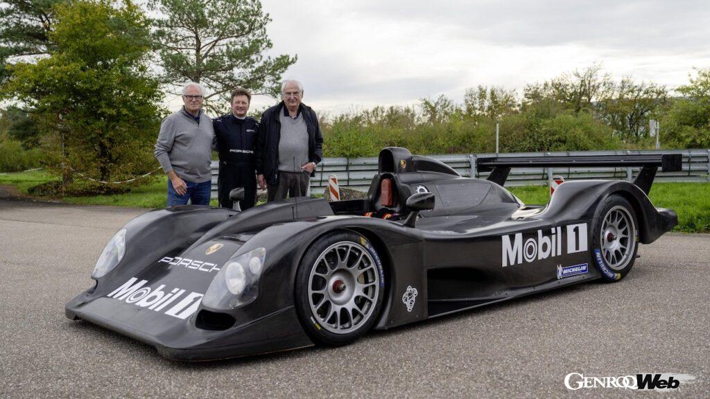 「“25年の時を経て復活した”幻のプロトタイプマシン「ポルシェ LMP 2000」がサーキット走行を披露【動画】」の6枚目の画像