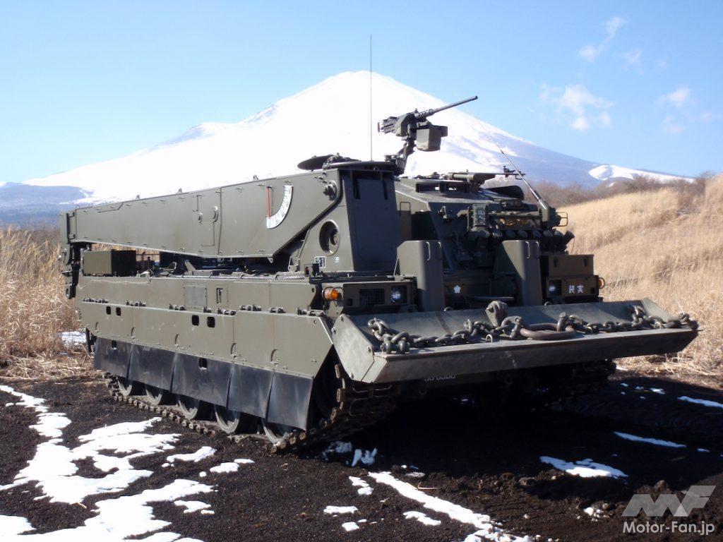 「陸上自衛隊：戦車のレッカー車「戦車回収車」、78式、90式そして11式装軌車回収車」の1枚目の画像
