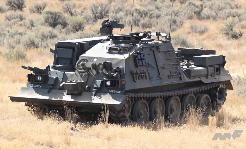 「陸上自衛隊：戦車のレッカー車「戦車回収車」、78式、90式そして11式装軌車回収車」の2枚目の画像