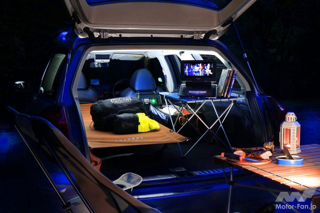 「スバル・レガシィツーリングワゴン（BP5）で車中泊！ 就寝時の温度、湿度管理でベストはやはり網戸。レガシィ用に自作してみる」の3枚目の画像