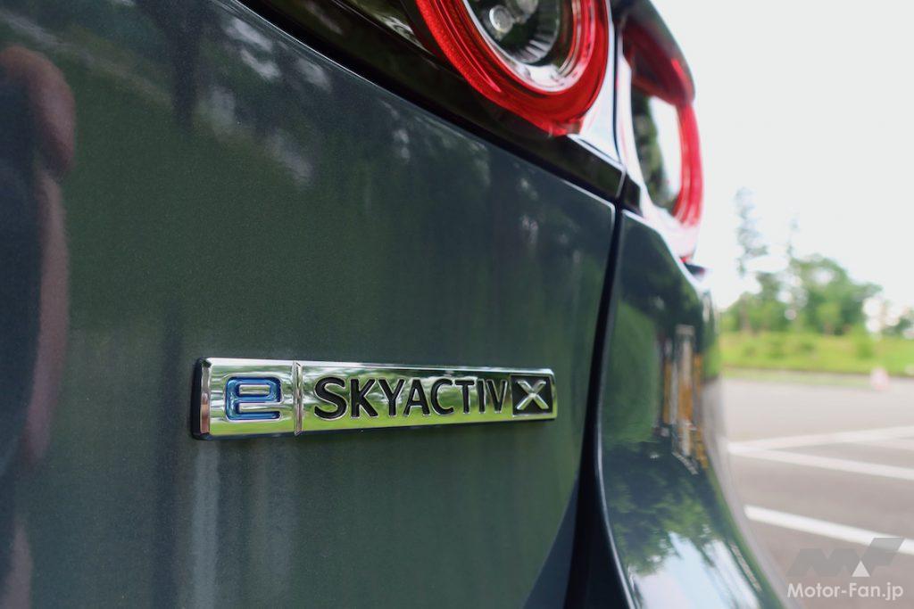 「MAZDA3 SKYACTIV-X搭載モデルを新車購入 ルーフにシャークフィンがないのが美しい！が、がっかりポイントも…」の17枚目の画像