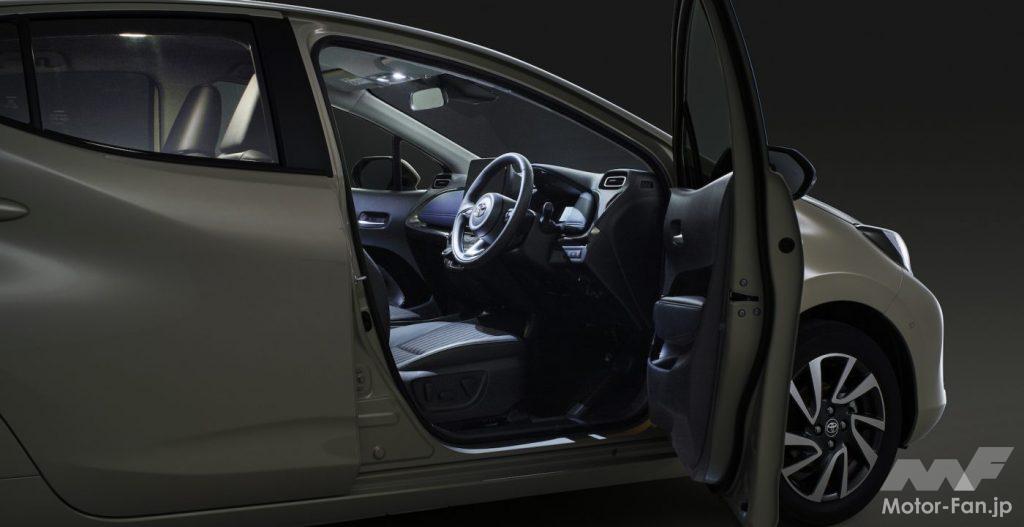 「新型「トヨタ・アクア」登場！ 新ハイブリッドシステム採用により燃費は20％アップの35.8km/Lを実現」の17枚目の画像