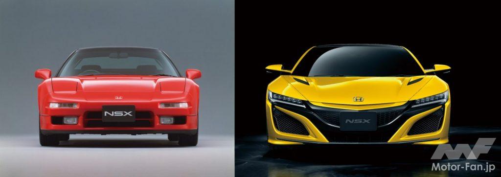 初代と2代目ホンダnsx新旧比較 ボディサイズ ホイールベースはどう違う Motor Fan モーターファン 初代と2代目ホンダnsx新旧比較 ボディサイズ ホイールベースはどう違う Motor Fan モーターファン