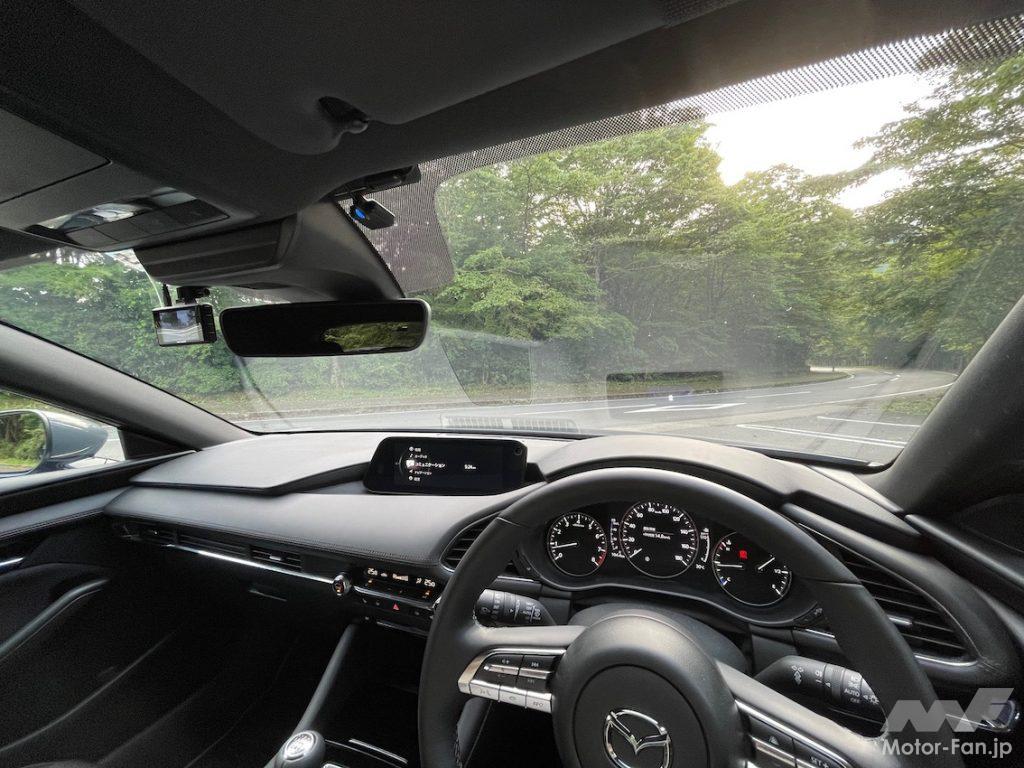 「MAZDA3 SKYACTIV-X搭載モデルを新車購入「雨の日のMAZDA3の視界は絶品だ」アダプティブLEDヘッドライト（ALH）で夜も安心だ」の4枚目の画像