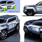 新型トヨタ・ランドクルーザー300　開発デザイナーたちが、開発にかけた思いを公表！ - landcruiser_006_key_sketch