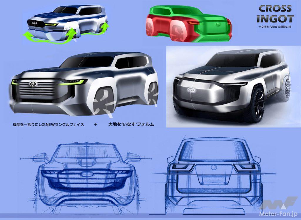 「新型トヨタ・ランドクルーザー300　開発デザイナーたちが、開発にかけた思いを公表！」の8枚目の画像