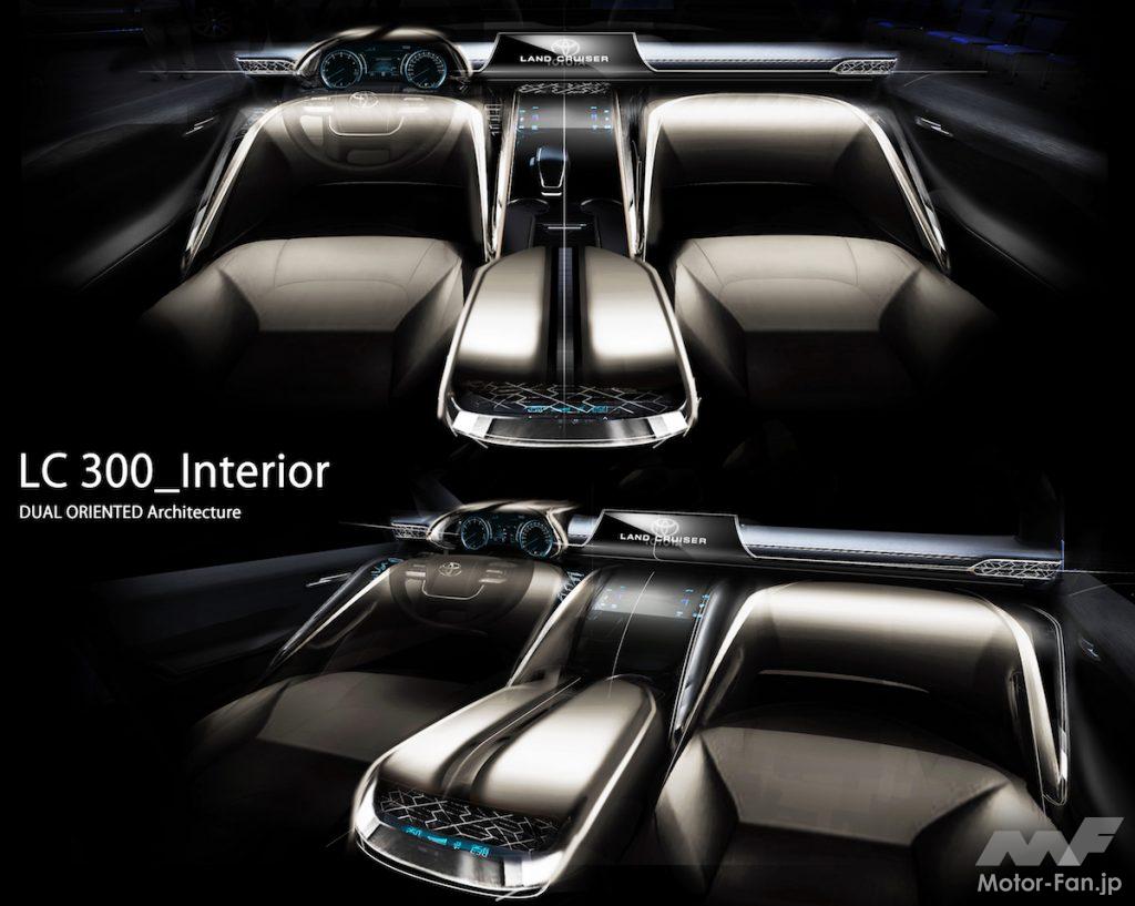 「新型トヨタ・ランドクルーザー300　開発デザイナーたちが、開発にかけた思いを公表！」の13枚目の画像