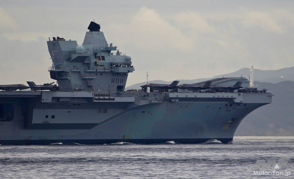 「英空母「クイーン・エリザベス」が東京湾・浦賀水道で護衛艦「いせ」と並進、『防衛百景』の現場を見に行く：英海軍・海上自衛隊」の4枚目の画像