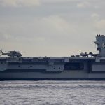 「英空母「クイーン・エリザベス」が東京湾・浦賀水道で護衛艦「いせ」と並進、『防衛百景』の現場を見に行く：英海軍・海上自衛隊」の5枚目の画像ギャラリーへのリンク