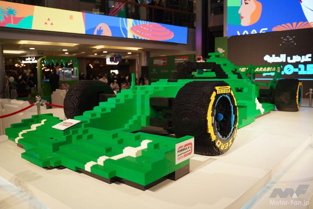 「レゴ50万個以上！ 世界で最も大きなF1カー サウジアラビアGPの盛り上げでレゴブリックF1カーの製作」の3枚目の画像