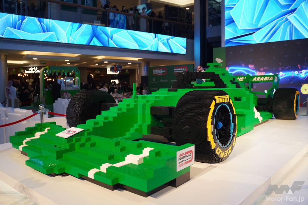 「レゴ50万個以上！ 世界で最も大きなF1カー サウジアラビアGPの盛り上げでレゴブリックF1カーの製作」の4枚目の画像