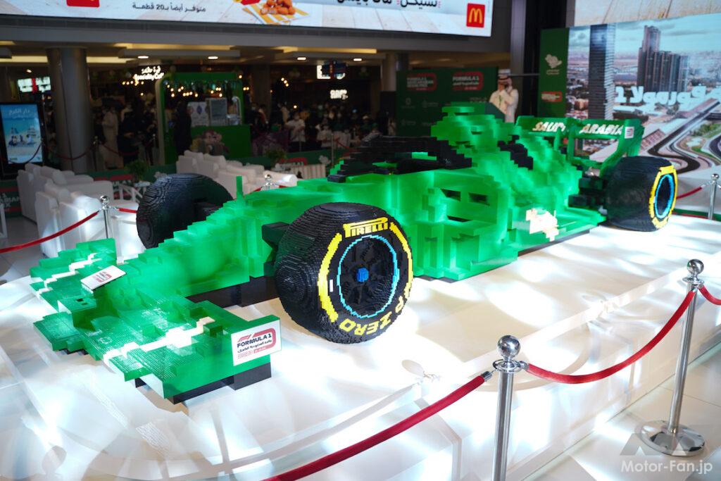 「レゴ50万個以上！ 世界で最も大きなF1カー サウジアラビアGPの盛り上げでレゴブリックF1カーの製作」の6枚目の画像