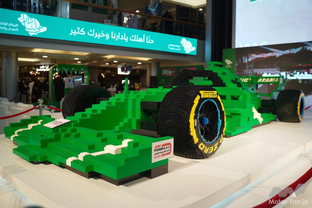 「レゴ50万個以上！ 世界で最も大きなF1カー サウジアラビアGPの盛り上げでレゴブリックF1カーの製作」の8枚目の画像