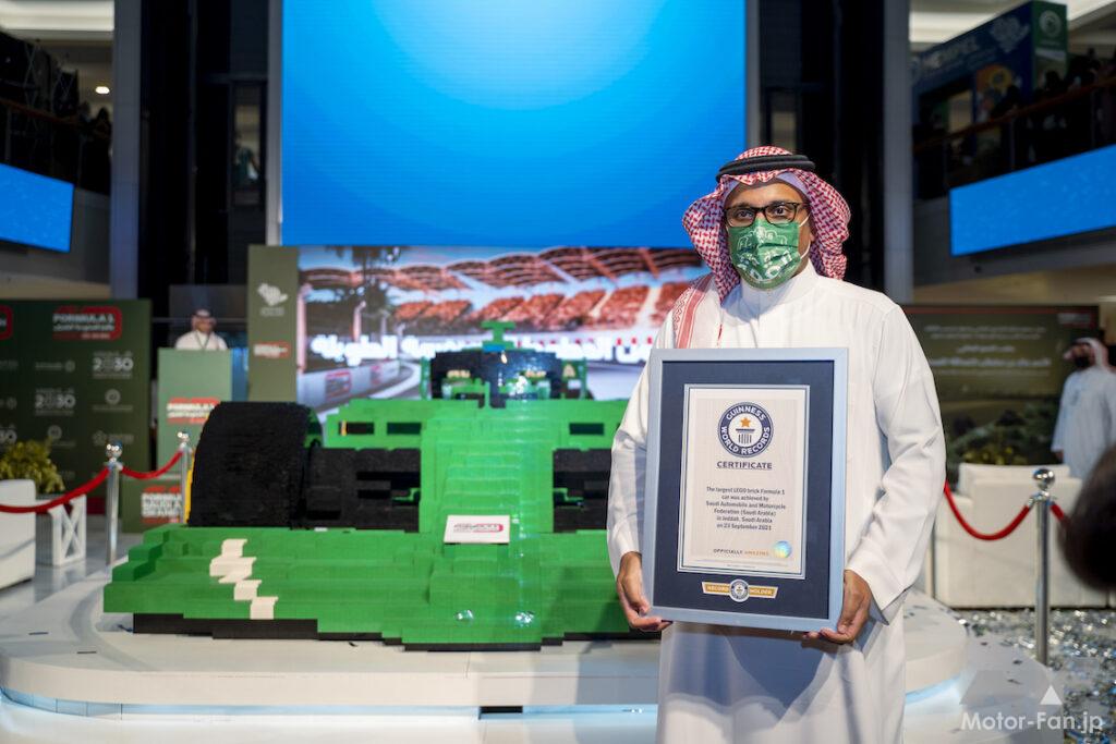 「レゴ50万個以上！ 世界で最も大きなF1カー サウジアラビアGPの盛り上げでレゴブリックF1カーの製作」の11枚目の画像