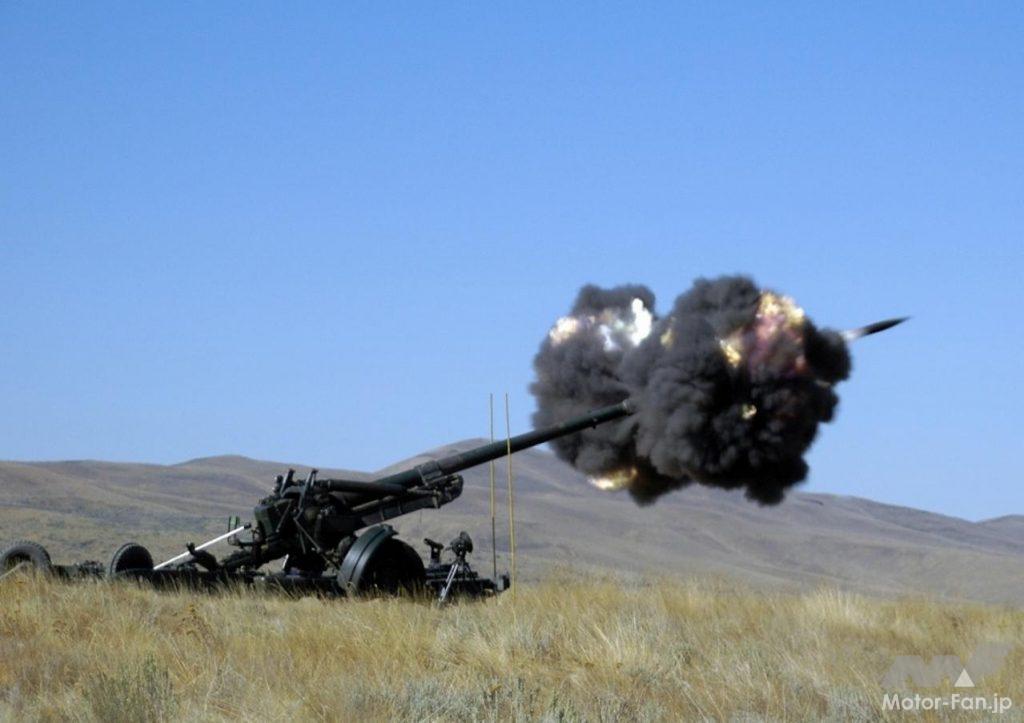 「スバル製水平対向エンジンで自走できる長距離砲「155㎜榴弾砲 FH-70」：陸上自衛隊」の4枚目の画像