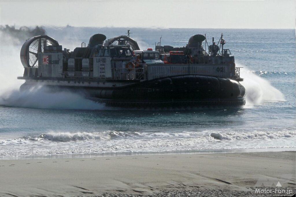 海上自衛隊 Lcac 1万5000ps最高速度74km H 上陸 揚陸作戦という災害救援で実績あるホバークラフト Motor Fan モーターファン