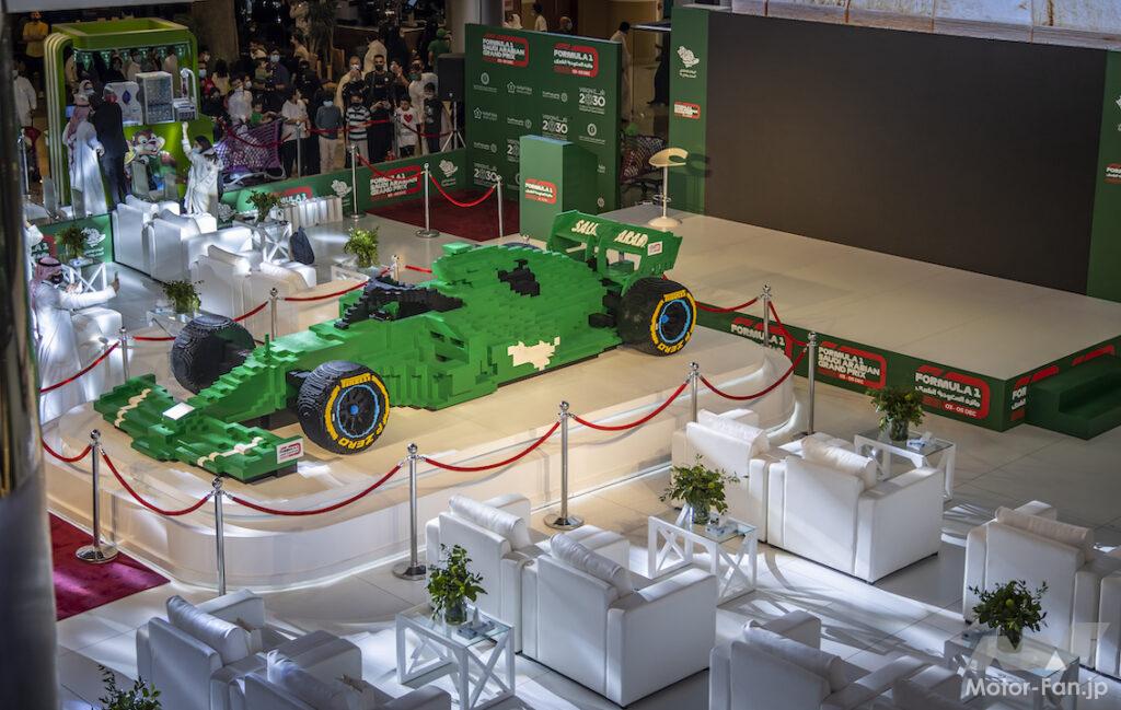「レゴ50万個以上！ 世界で最も大きなF1カー サウジアラビアGPの盛り上げでレゴブリックF1カーの製作」の14枚目の画像