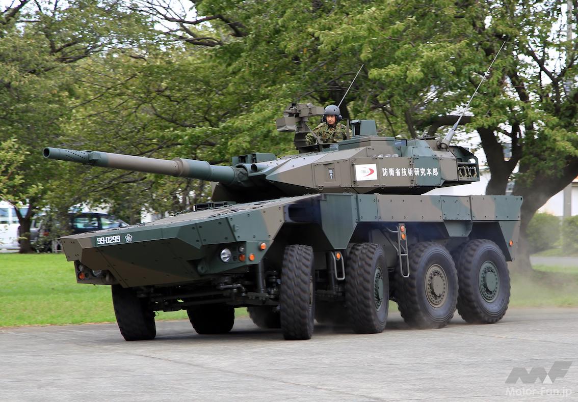 陸上自衛隊：即応機動展開の装備「16式機動戦闘車」、戦車の火力と8輪タイヤの高速性を持つ現代の戦闘車両 画像ギャラリー ( 7枚目 / 全7枚 ） ｜ MotorFan[モーターファン]