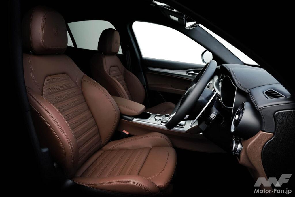 「アルファロメオのSUV「ステルヴィオ」に特別色を採用して上質感を高めた50台の限定車「ヴィスコンティ・エディション」登場！ 12月11日発売」の5枚目の画像