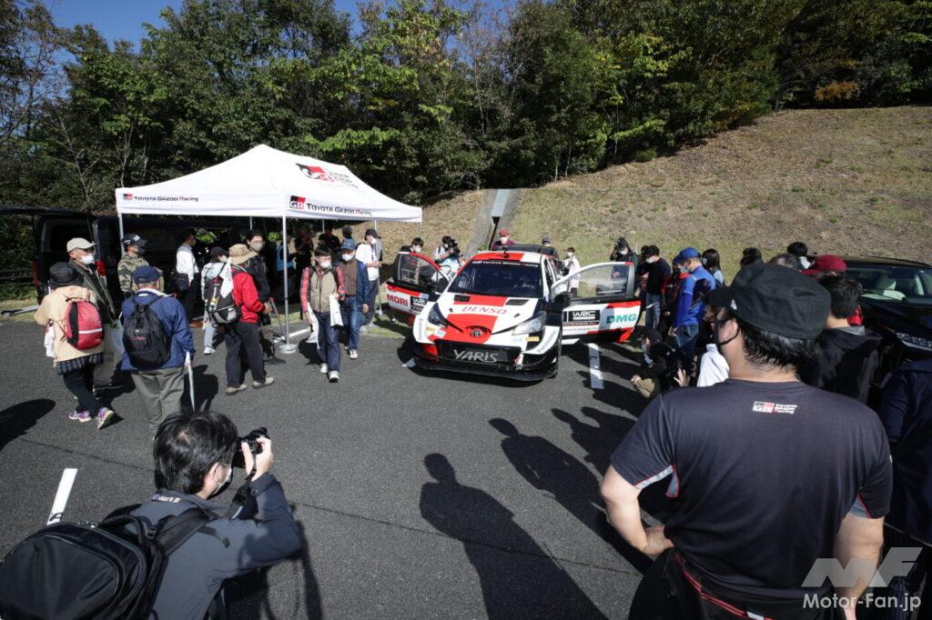 「豪快な走りで観客を魅了！ ラリーチャレンジ最終戦で、勝田貴元選手がヤリスWRCのデモランを披露」の5枚目の画像