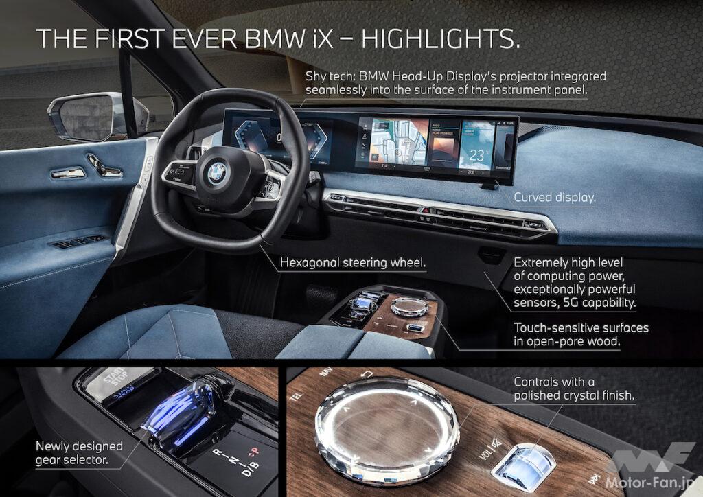 「BMW 本気のEV、iXシリーズ発表！ 航続距離460kmのiX3と650kmのiX」の8枚目の画像