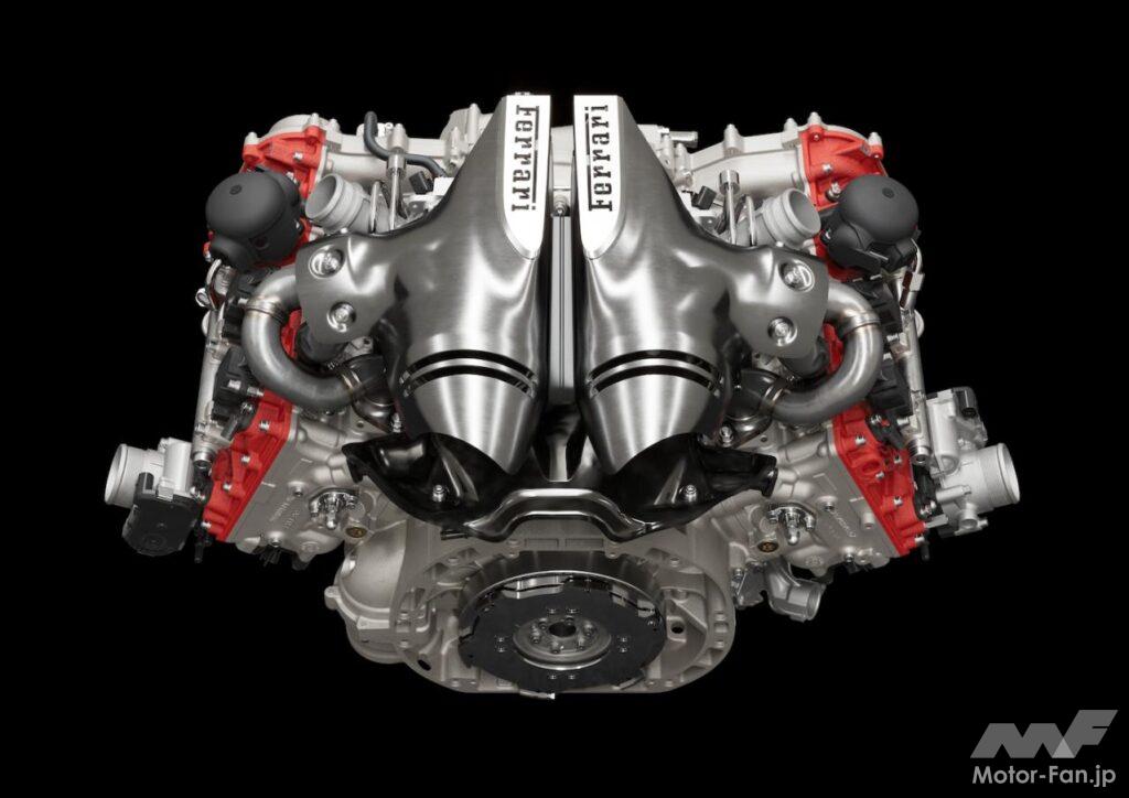 「現代版ディーノ フェラーリ296GTBが搭載する新開発3.0ℓV6ターボ エンジン解説」の2枚目の画像